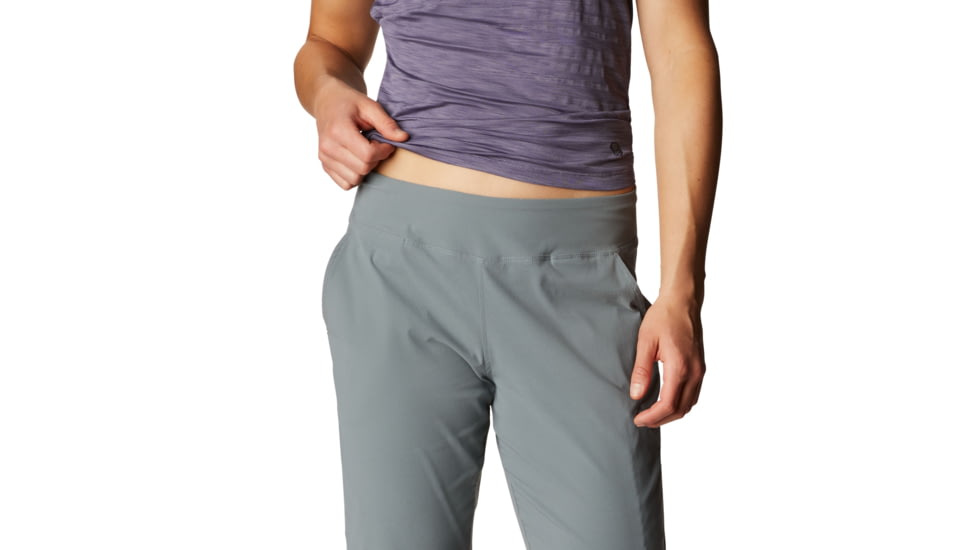 Mountain Hardwear Dynama/2 Pant - Womens, Light Storm, Large, Short, OL8623054-L-S