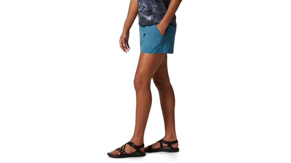 Mountain Hardwear Dynama/2 Short - Womens, Caspian, Small, Long, 1928721442-S-L