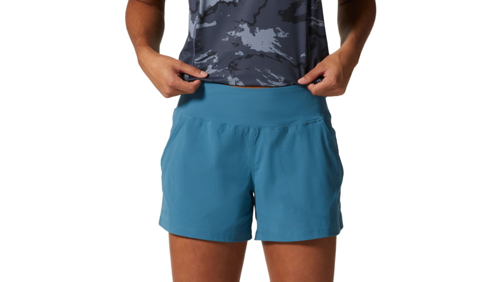 Mountain Hardwear Dynama/2 Short - Womens, Caspian, Small, Long, 1928721442-S-L