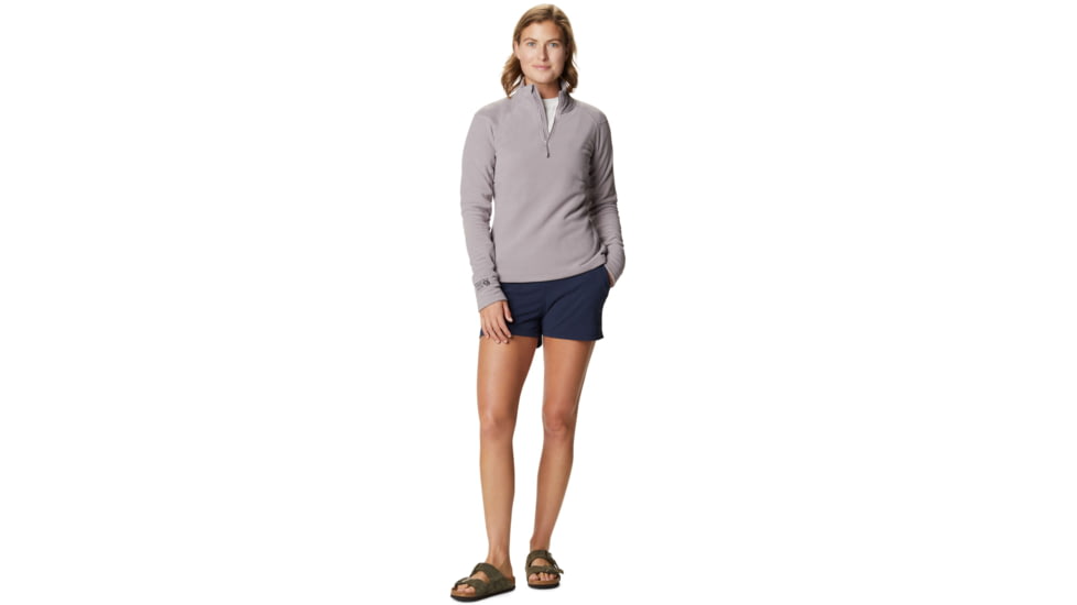 Mountain Hardwear Dynama/2 Short - Womens, Dark Zinc, Small, Long, 1928721406-S-L