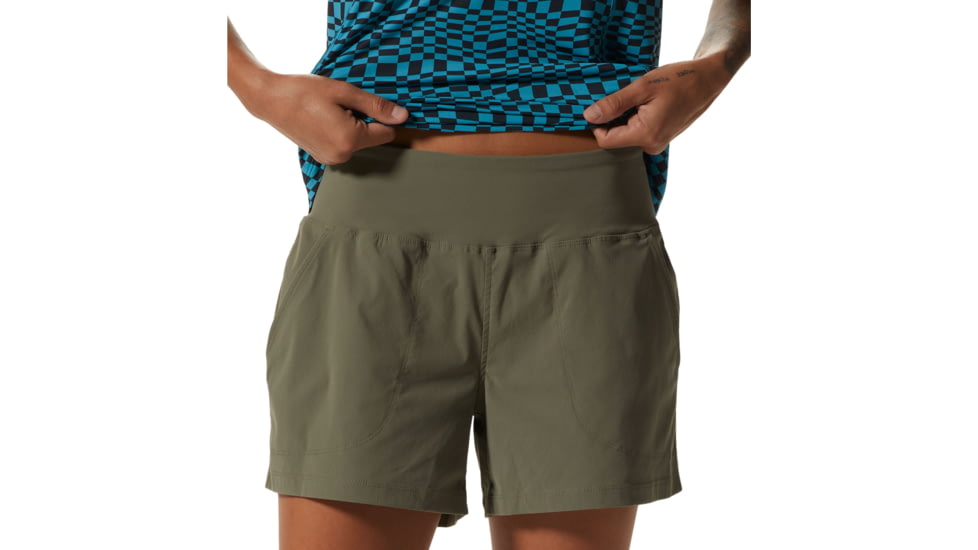 Mountain Hardwear Dynama/2 Short - Womens, Stone Green, Extra Large, Regular, 1928721397-XL-R