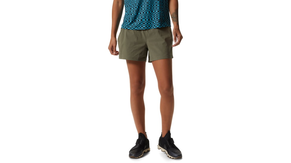 Mountain Hardwear Dynama/2 Short - Women's, Stone Green, Medium, Regular, 1928721397-M-R