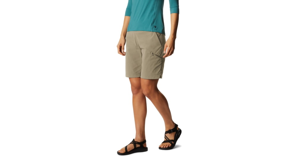 Mountain Hardwear Dynama Bermuda Short - Womens, Dunes, Large, 9 in, 1764581262-L