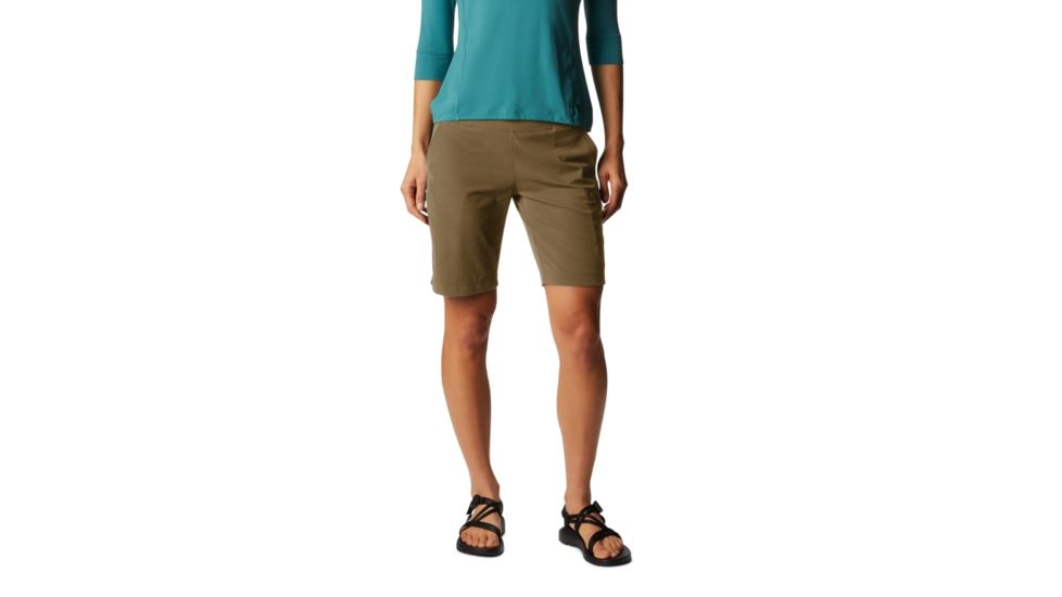 Mountain Hardwear Dynama Bermuda Short - Womens, Raw Clay, Small, 9 in, 1764581253-S