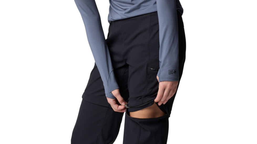 Mountain Hardwear Dynama Convertible Utility Jogger - Women's, Black, XLxR, 2095501-010-XLxR