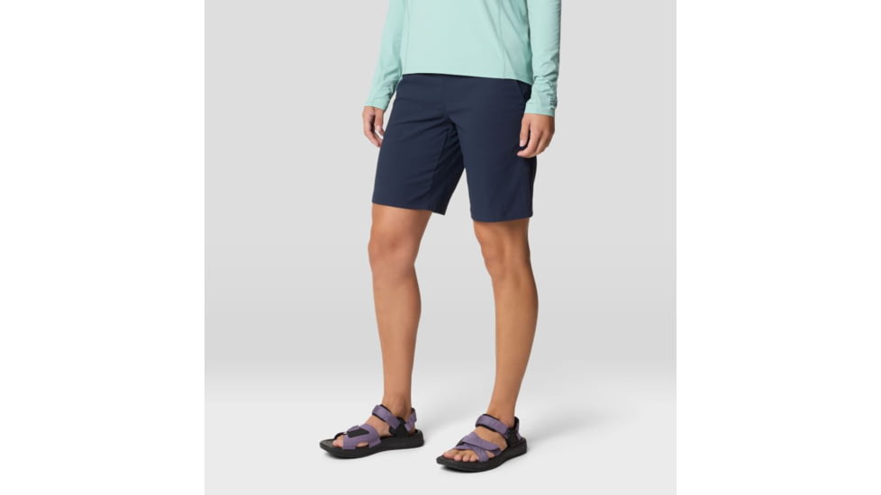 Mountain Hardwear Dynama Bermuda - Womens, Abyss, XLxR, 190423009725