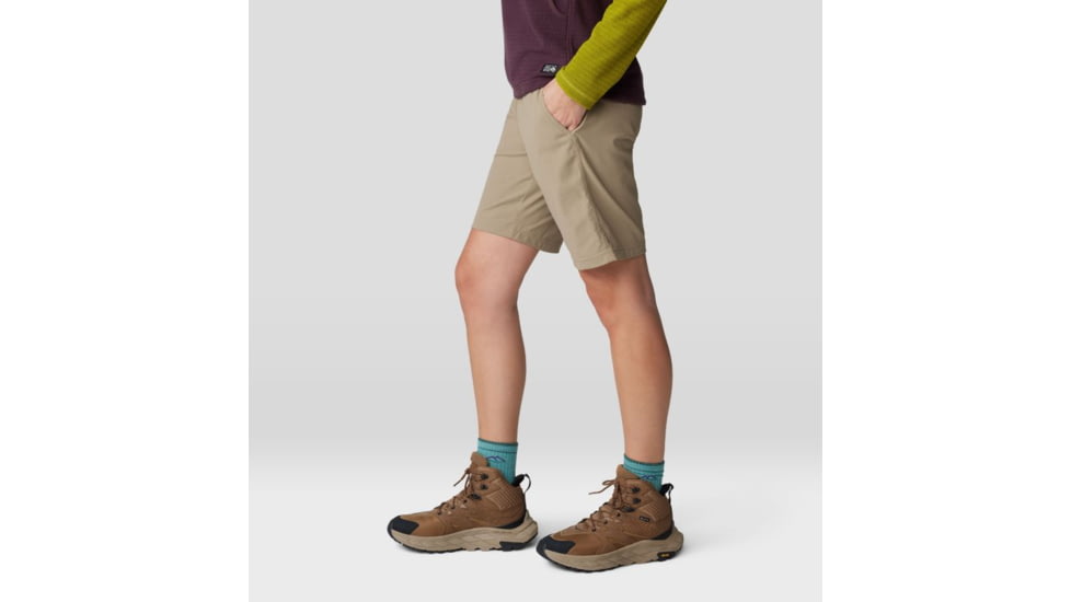 Mountain Hardwear Dynama Bermuda - Womens, Khaki, L, 2095491-297-XSxR