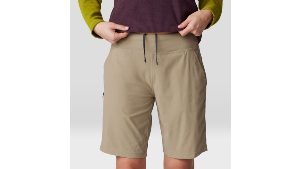 Mountain Hardwear Dynama Bermuda - Womens, Khaki, L, 2095491-297-XSxR