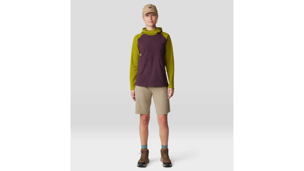 Mountain Hardwear Dynama Bermuda - Womens, Khaki, L, 2095491-297-XSxR