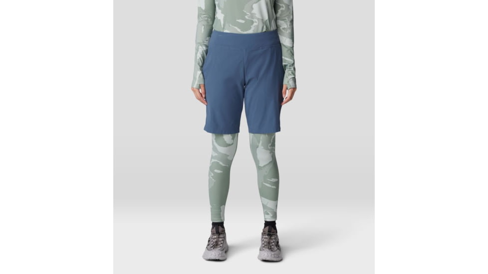 Mountain Hardwear Dynama Bermuda - Womens, Moon Blue, L, 2095491-430-XSxR