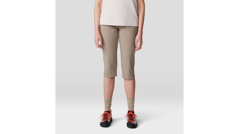 Mountain Hardwear Dynama Capri - Womens, Khaki, LxR, 2095481-297-XXSxR