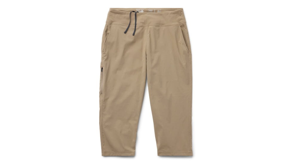 Mountain Hardwear Dynama Capri - Womens, Khaki, LxR, 2095481-297-XXSxR