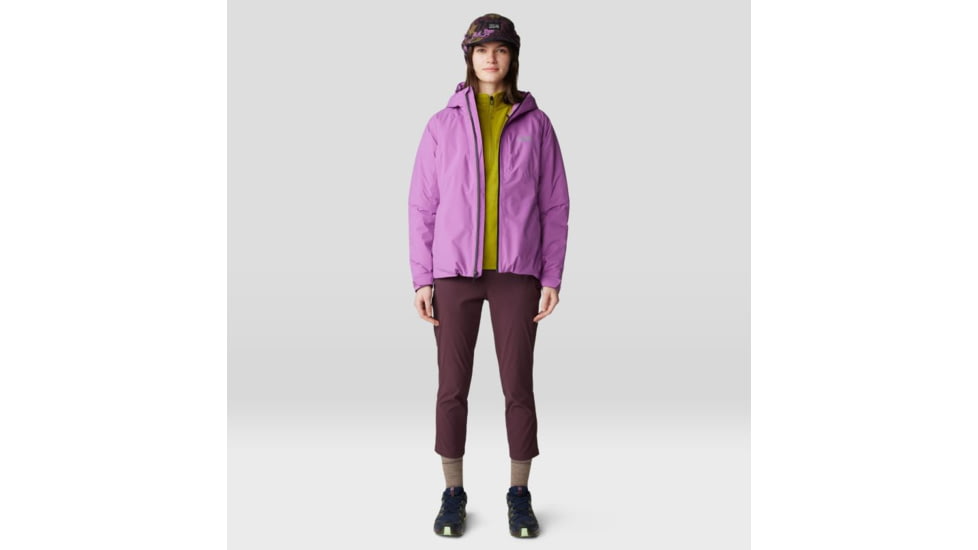 Mountain Hardwear Dynama Extended Crop Pants - Womens, Atmospheric, MxR, 2095472-531-2XxR