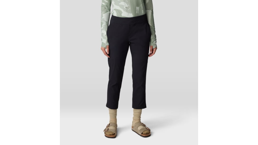 Mountain Hardwear Dynama Extended Crop Pants - Womens, Black, LT, 2095472-010-2XxR