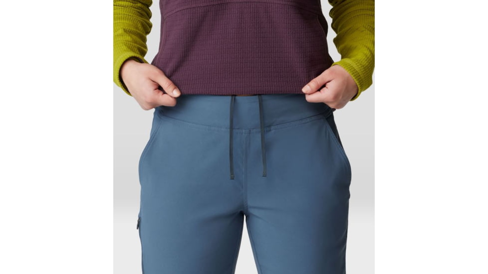 Mountain Hardwear Dynama Crop Pants - Womens, Moon Blue, 2XxR, 2095471-430-MxR