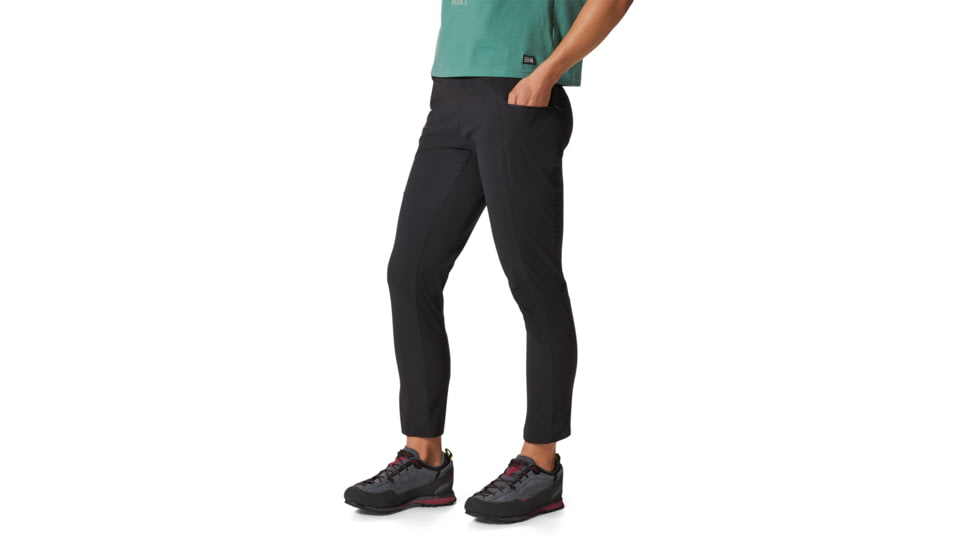 Mountain Hardwear Dynama High Rise Ankle Pants - Women's, Black, XSxR, 2095521-010-XSxR