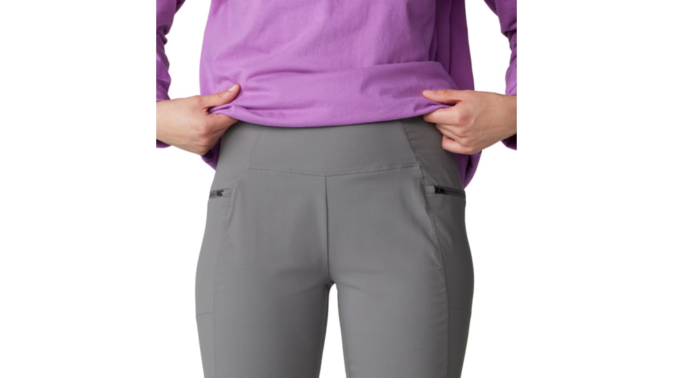 Mountain Hardwear Dynama High Rise Ankle Pants - Women's, Sediment, XXSxR, 2095521-037-XXSxR