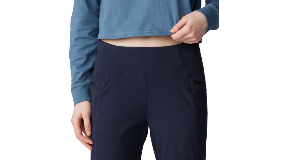 Mountain Hardwear Dynama High Rise Ankle Pants - Women's, Abyss, XSxR, 2095521-439-XSxR