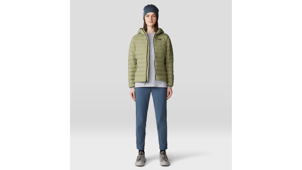 Mountain Hardwear Dynama High Rise Ankle Pants - Women's, Moon Blue, XXSxR, 2095521-430-XXSxR