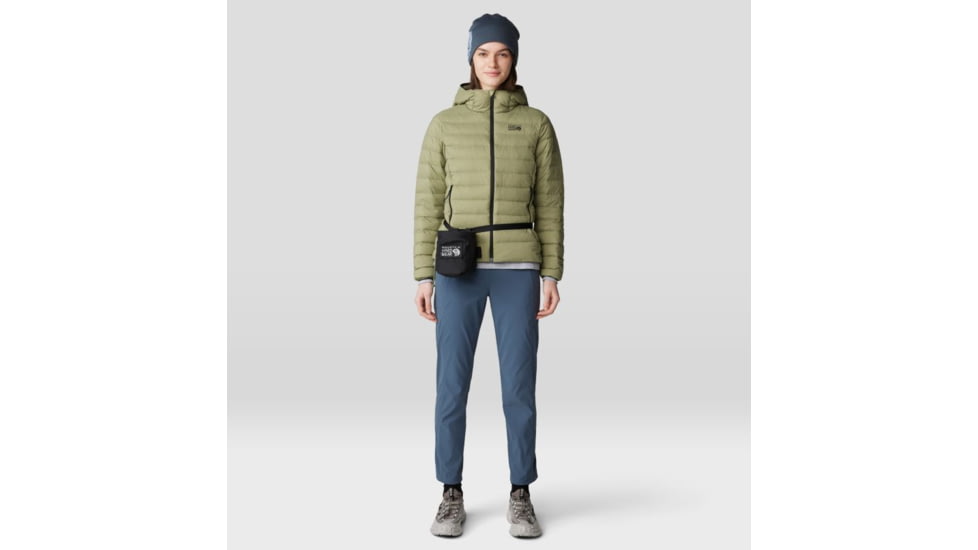 Mountain Hardwear Dynama High Rise Ankle Pants - Women's, Moon Blue, XXSxR, 2095521-430-XXSxR