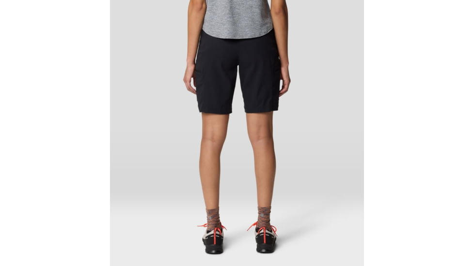 Mountain Hardwear Dynama High Rise Bermuda Short - Women's, Black, LxR, 2110611-010-LxR