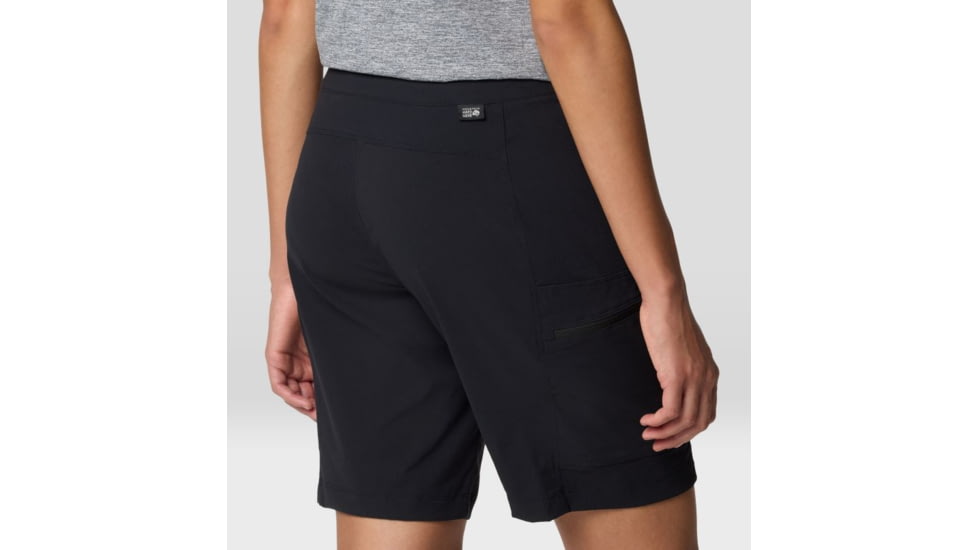 Mountain Hardwear Dynama High Rise Bermuda Short - Women's, Black, LxR, 2110611-010-LxR