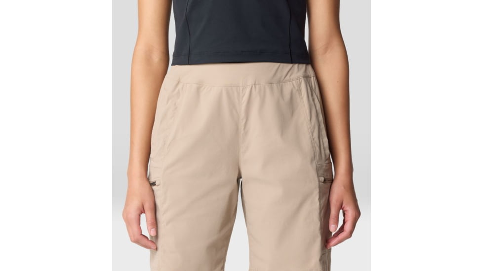 Mountain Hardwear Dynama High Rise Bermuda Short - Women's, Khaki, XXSxR, 2110611-297-XXSxR
