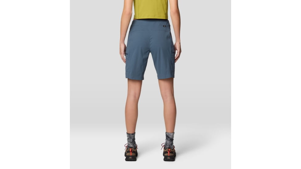 Mountain Hardwear Dynama High Rise Bermuda Short - Women's, Moon Blue, LxR, 2110611-430-LxR