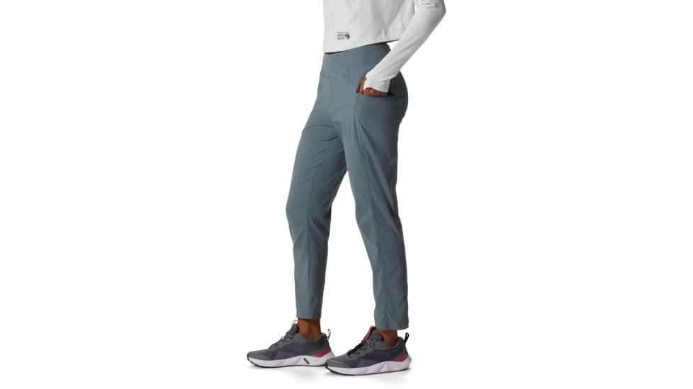 Mountain Hardwear Dynama High Rise Pant - Womens, Light Storm, Large, Regular, 1946291054-L-R