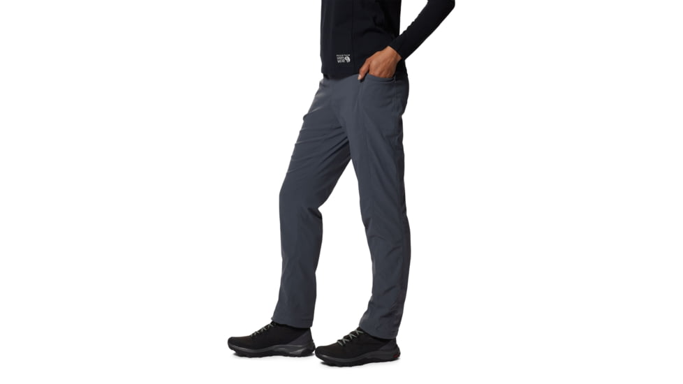 Mountain Hardwear Dynama Lined High Rise Pant - Womens, Iron Grey, Small, Regular, 2002701058-Iron Grey-S-R
