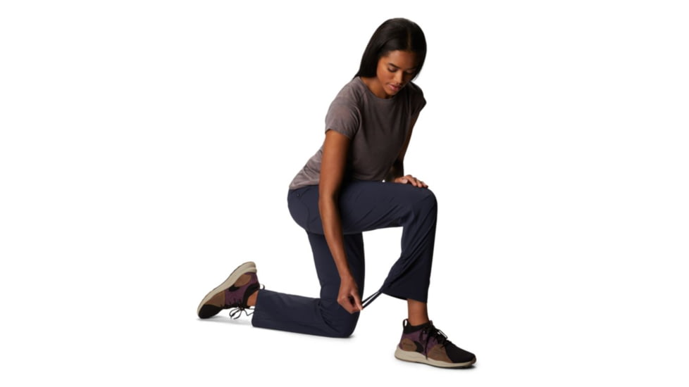 Mountain Hardwear Dynama Pant- Womens, Black, Short Inseam, Large, 415243