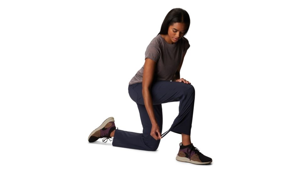 Mountain Hardwear Dynama Pant - Womens, Dark Zinc, Extra Small, Regular, 1642081406-XS