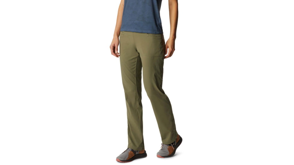 Mountain Hardwear Dynama Pant - Womens, Light Army, Extra Small, 30, 1642081333-XS-S