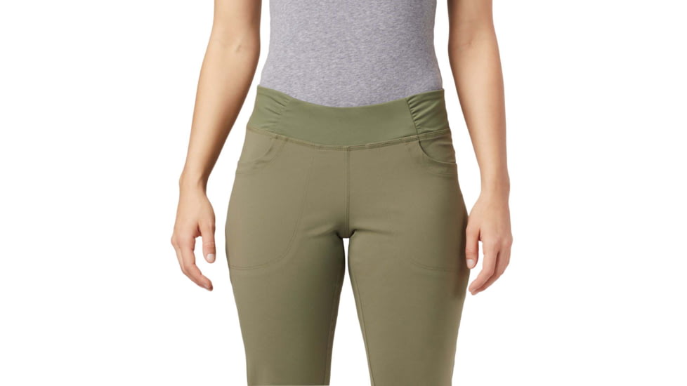 Mountain Hardwear Dynama Pant - Womens, Light Army, Extra Small, 30, 1642081333-XS-S