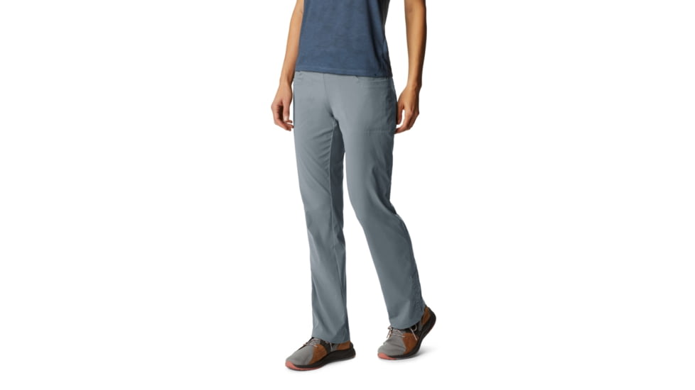 Mountain Hardwear Dynama Pant - Womens, Light Storm, Medium, Short, 1642081055-M-S