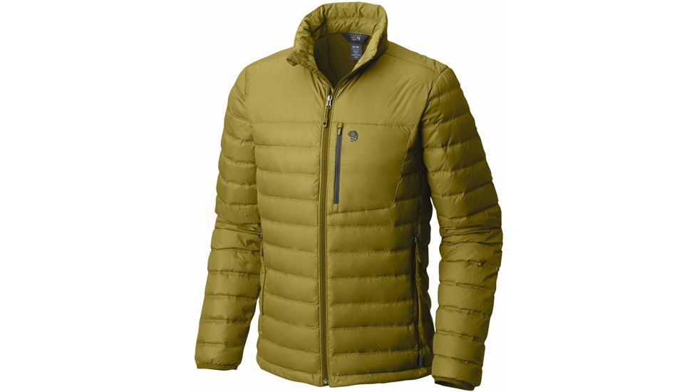 Mountain Hardwear Dynotherm Down Insulated Jacket - Mens, Dark Citron, Medium, 1616701358-M