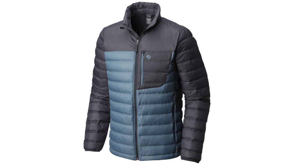 Mountain Hardwear Dynotherm Down Insulated Jacket - Mens, Machine Blue, Large, 1616701469-L