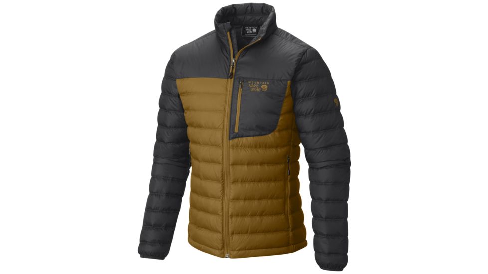 Dynotherm Down Jacket - Mens-Underbrush/Shark-XX-Large