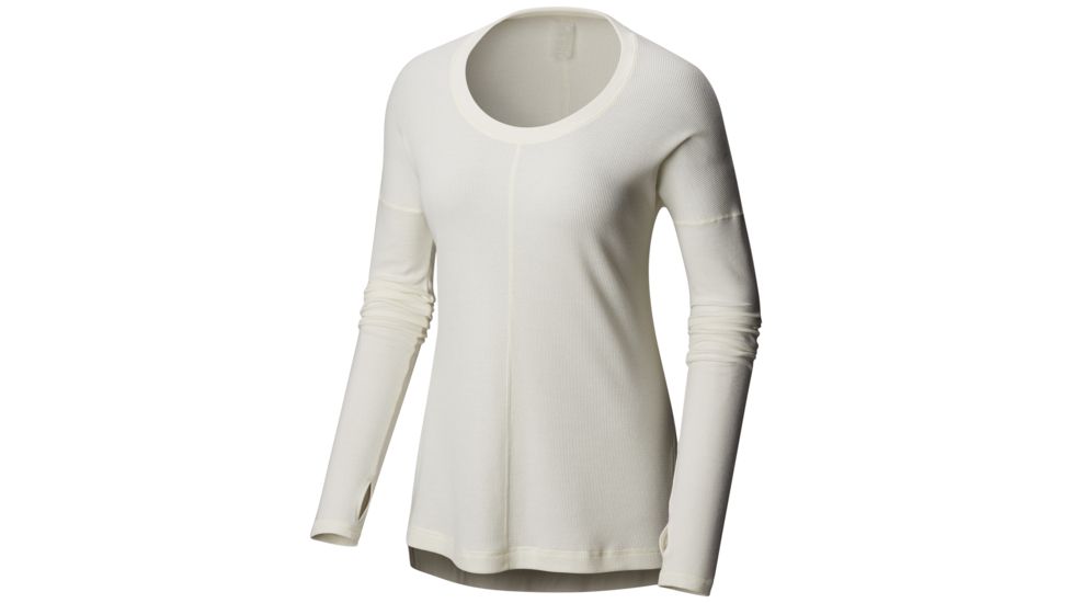 Mountain Hardwear EDP Waffle Long Sleeve Shirt - Womens, Cotton, Medium, 1795391104-M