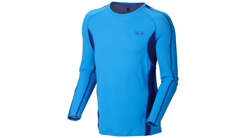Mountain Hardwear Elmoro Long Sleeve T-Shirt - Men's-Hyper Blue-Medium