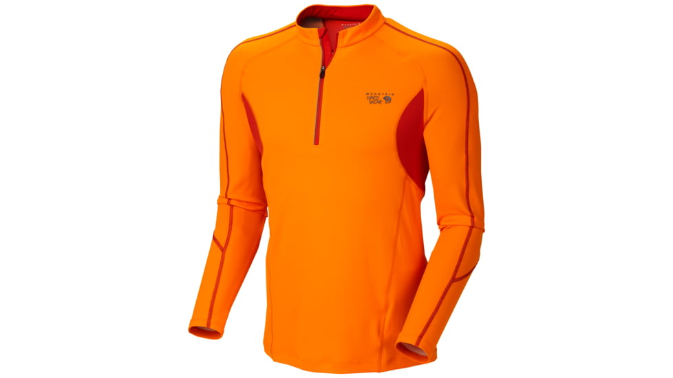 Mountain Hardwear Elmoro Long Sleeve Zip T - Men's-Solarize-XX-Large