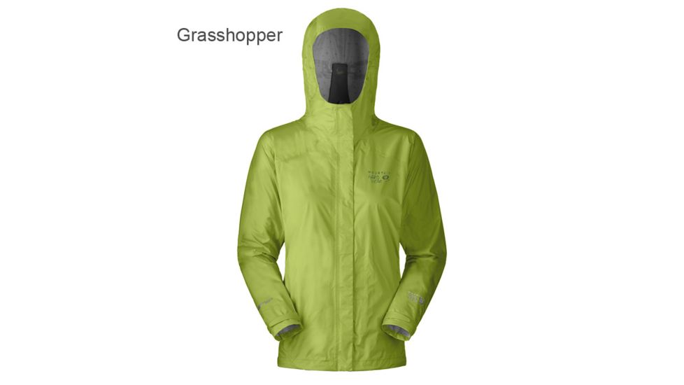 Mountain Hardwear Epic Jacket Womens - Grasshopper-Large