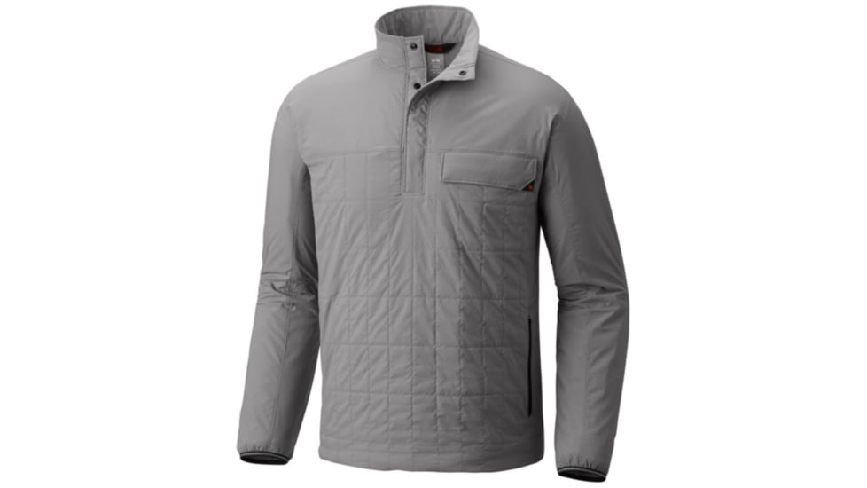 Mountain Hardwear Escape Insulated Pullover - Men's, Manta Grey, L 1765051073-L