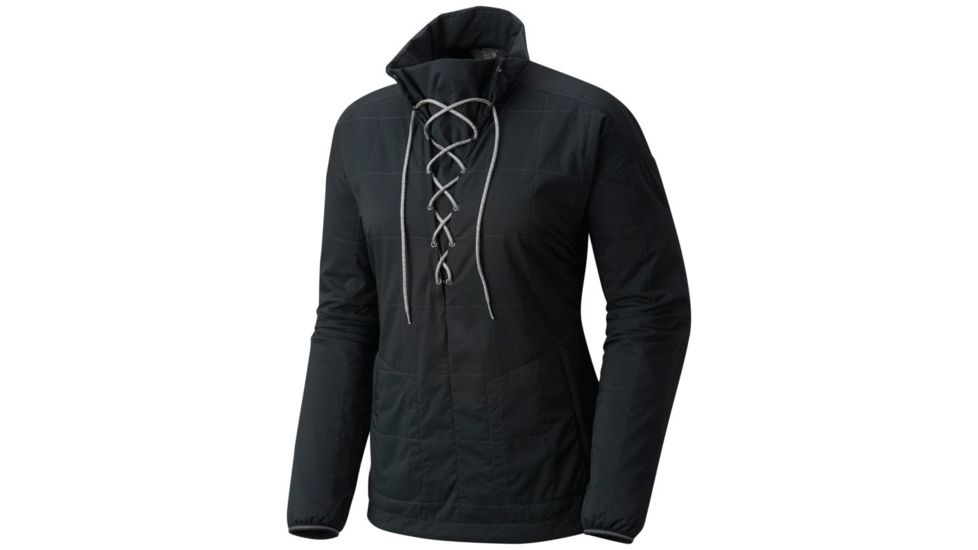 Mountain Hardwear Escape Insulated Pullover - Women's, Stealth Grey, L 1765091006-L