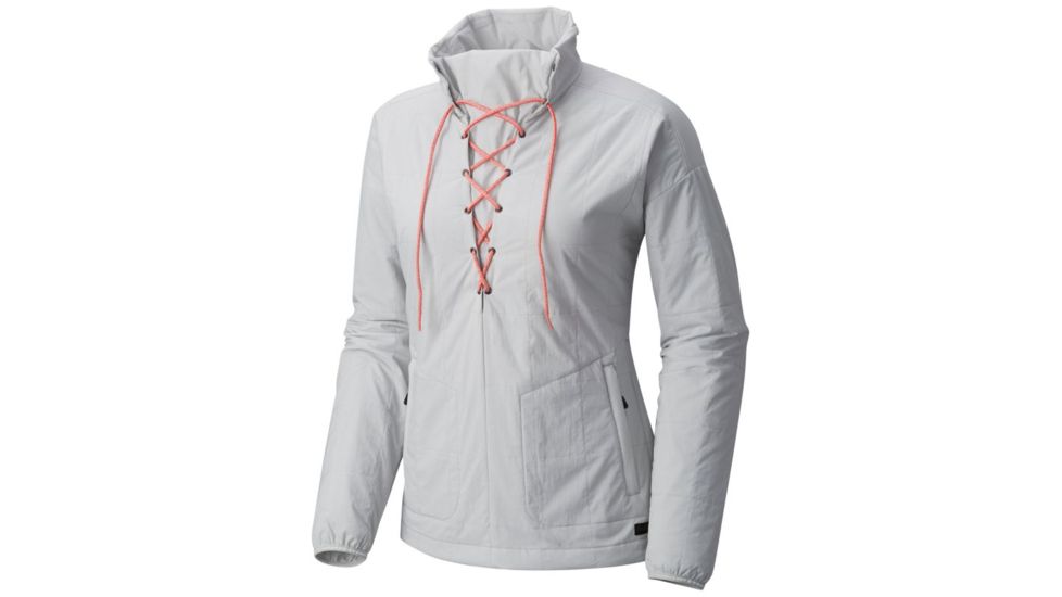 Mountain Hardwear Escape Insulated Pullover - Women's, Grey Ice, L 1765091063-L