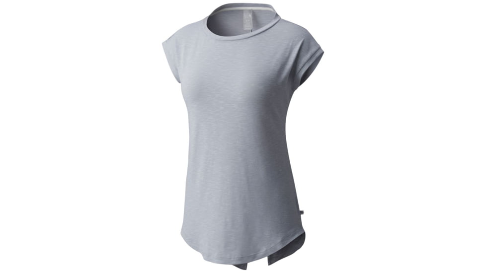 Mountain Hardwear Everyday Perfect Short Sleeve T-Shirt - Women's, Steam, XL 1781871088-XL