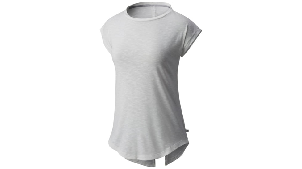 Mountain Hardwear Everyday Perfect Short Sleeve T-Shirt - Women's, Fogbank, M 1781871102-M