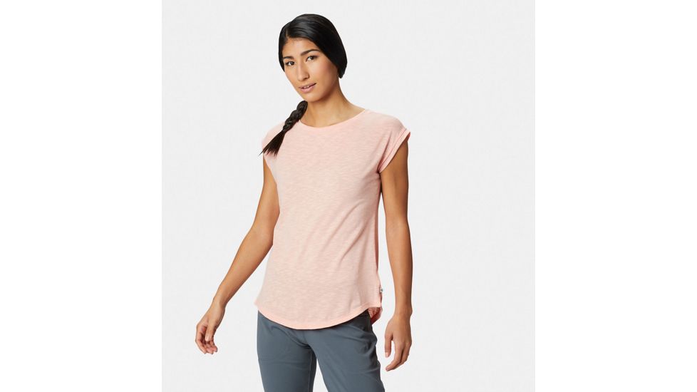 Mountain Hardwear Everyday Perfect Short Sleeve T - Womens, Sundown, Medium, 1781871667-M