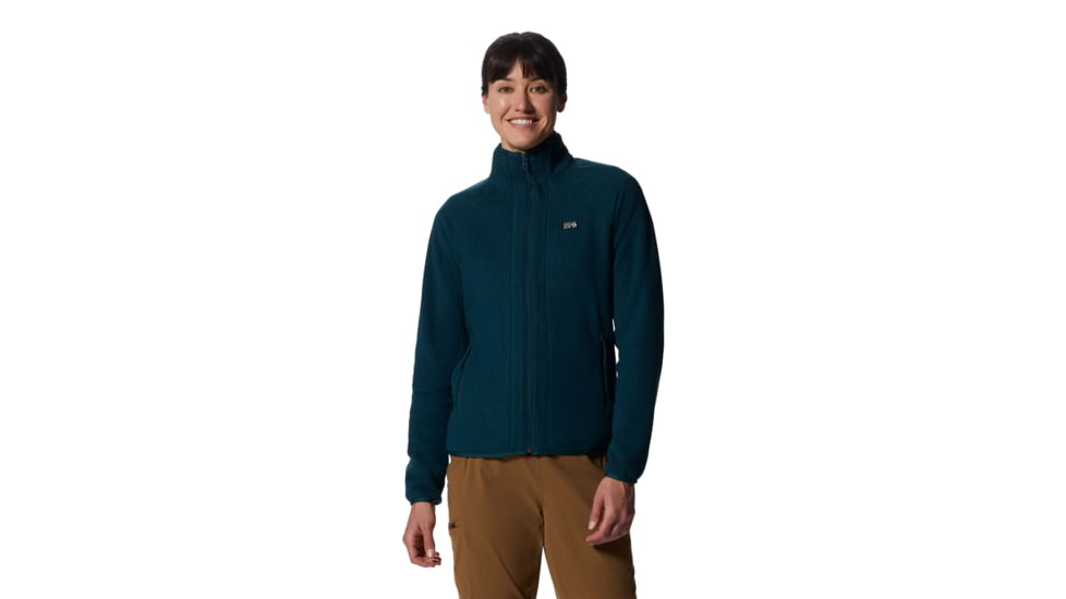 Mountain Hardwear Explore Fleece Jacket - Womens, Dark Marsh, Large, 2002631375-Dark Marsh-L