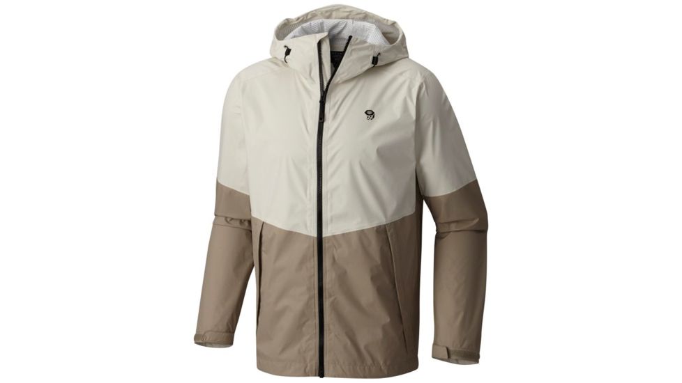 Mountain Hardwear Exponent Jacket - Men's, Stone, M 1707861022-M